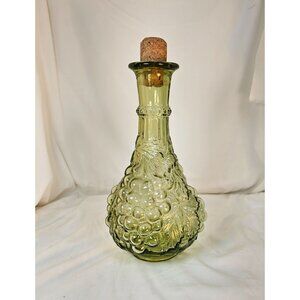 Vintage Imperial Glass Co Green Decanter